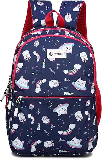 HYDER Kids 20L Zippy Backpack Best Stylish Waterproof Lightweight Casual/Picnic/Tuition/School Bag for Children Boys And G
