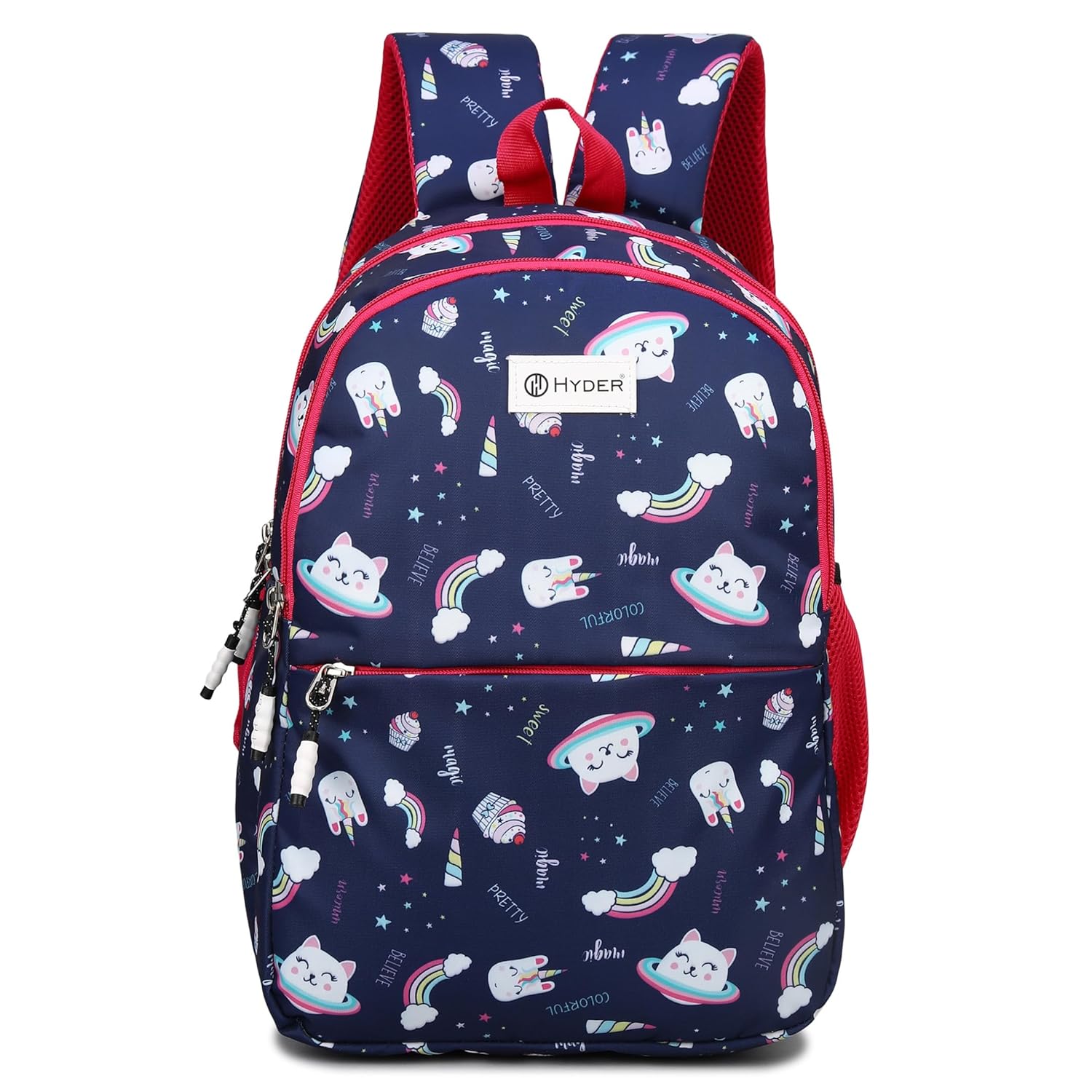 HYDER Kids 20L Zippy Backpack Best Stylish Waterproof Lightweight Casual/Picnic/Tuition/School Bag for Children Boys And Girls