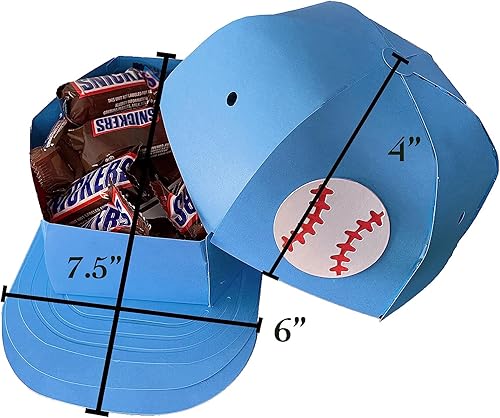 Miniatura 7 de Caja de regalo para sombreros kit de manualidades caja de regalo precortada piezas de cartulina 6 x 75 x 4 pulgadas paquete de 2 rojo