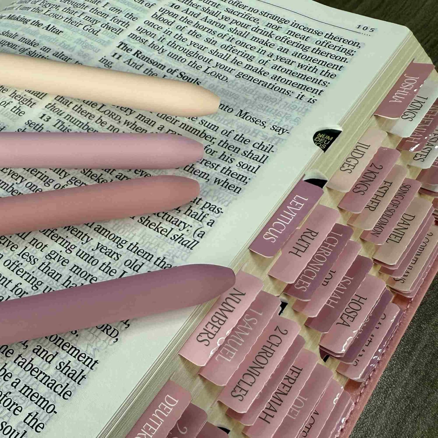 thinkor Pink Gel Pens Black Ink, 7 Pcs 0.5mm Quick Dry Fine Point Smooth Writing Pens, Cute Office School Supplies Gifts for Women Student