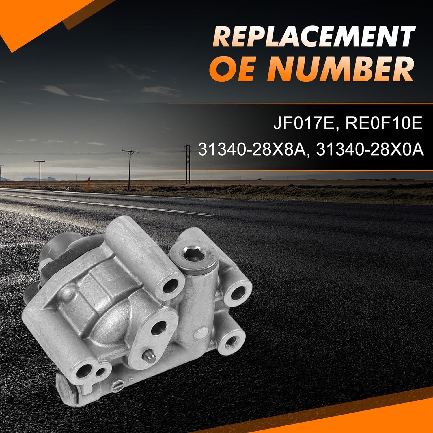 RE0F10D JF015E JF016E Transmission Oil Pump Assy w/Valve Fits for Nissan Altima 2012-UP Sentra 1.8L Heavy Duty Transmission Oil Pump Repalce OE 31340-28X8A 31340-28X0A