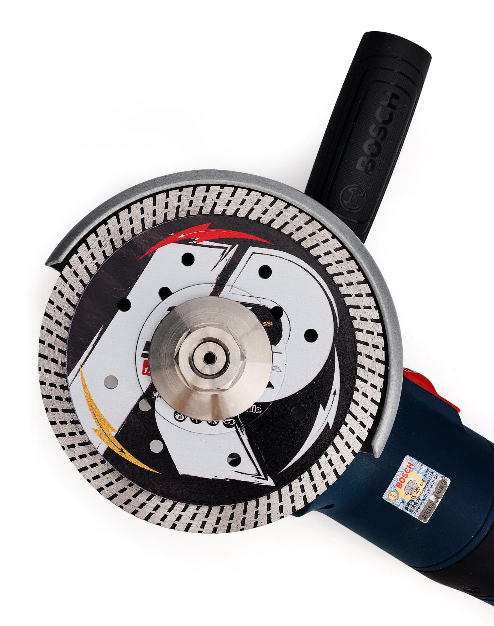 Super Thin Ceramic Diamond Cutting Discs 125mm,Porcelain Cutting Blade for Cutting Hard Tile,Ceramic,Marble,Granite,Porcelain - Image 3