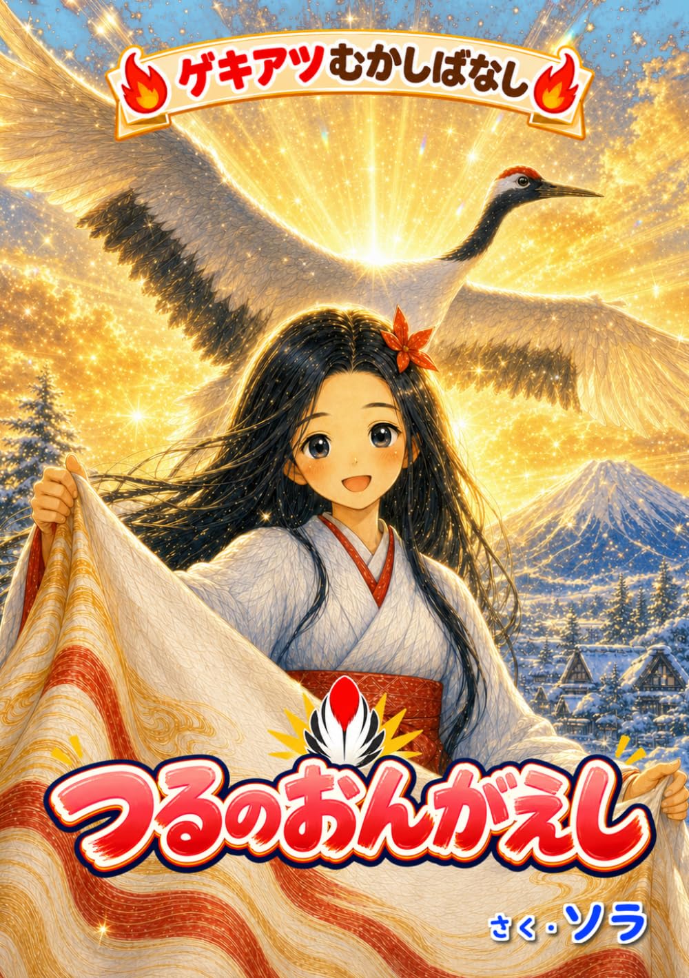 つるのおんがえし: ゲキアツむがしばなし (ゲキアツむかしばなしシリーズ)