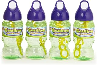 Gazillion 8 Ounce Bubble Solution 4 Pack - Great Bubbles for Kids, Parties, Package may vary