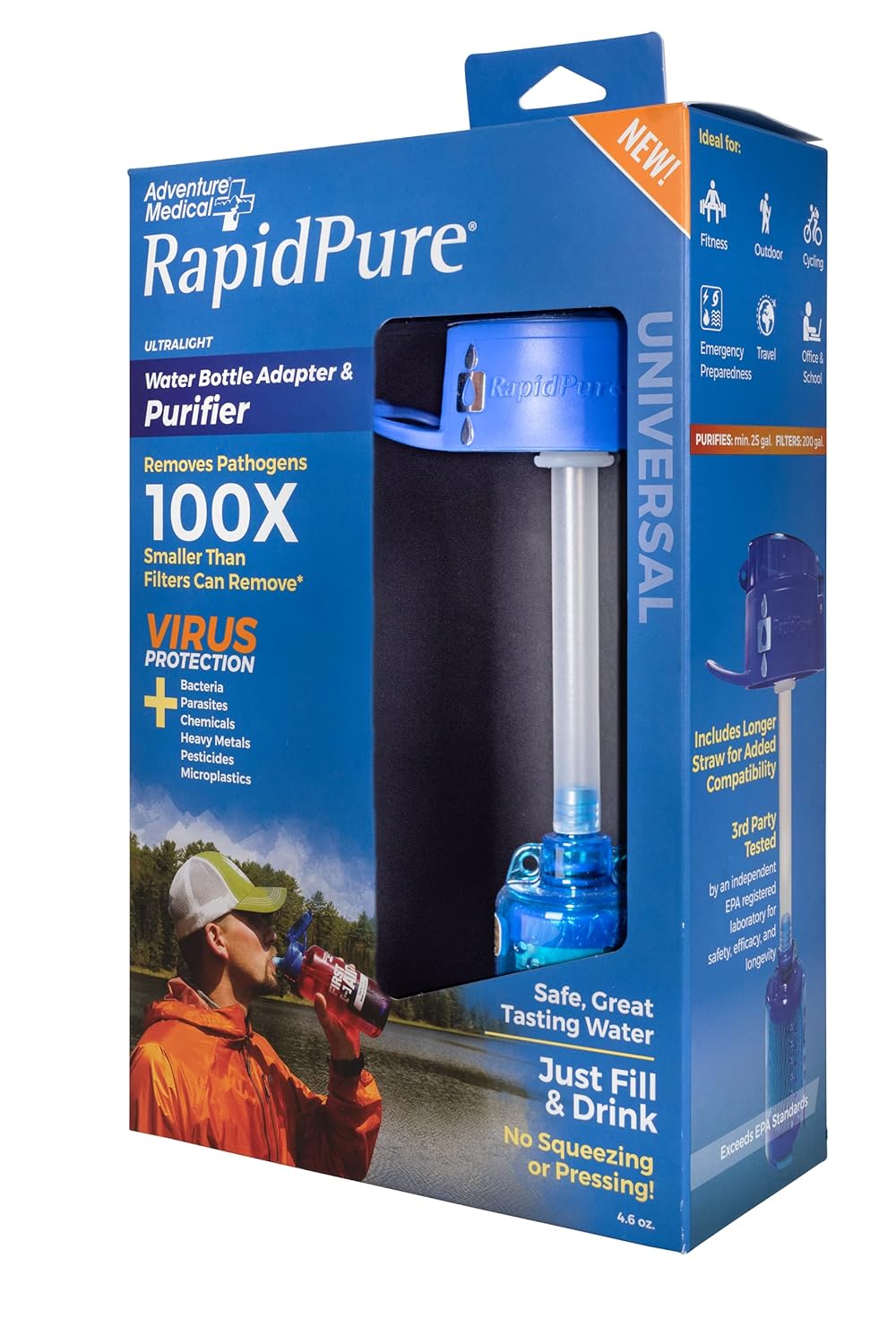 RapidPure Universal Purifier Bottle Adapter