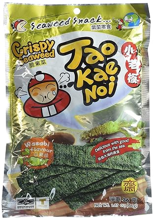 Tao Kae Noi Seaweed Wasabi Flavor 6 Packs