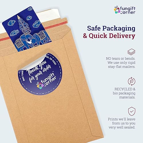 Miniatura 7 de Tarjeta de amuleto Feng Shui de rinoceronte y elefante, símbolo de protección de Feng Shui, tarjeta de talismán de transporte, buena opción para tu