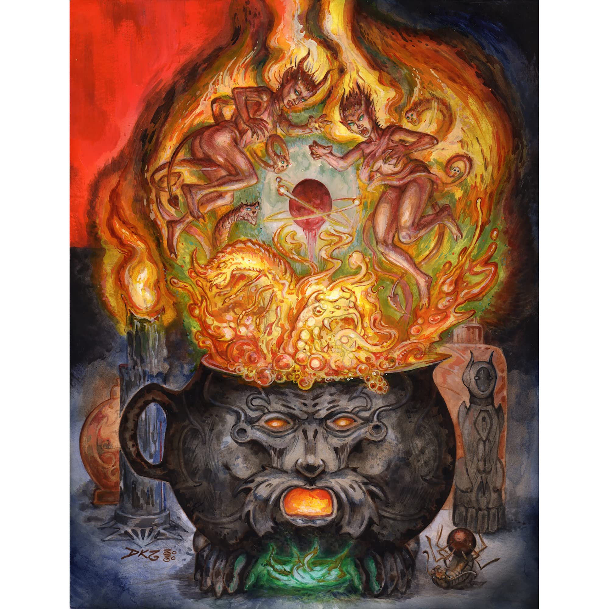 Goodman Games | Dungeon Crawl Classics Dying Earth Boxed Set | RPG Sourcebook Expansion For Dungeon Crawl Classics, New Classes, Spells, Creatures, Map | 1+ Players | 60+ Min