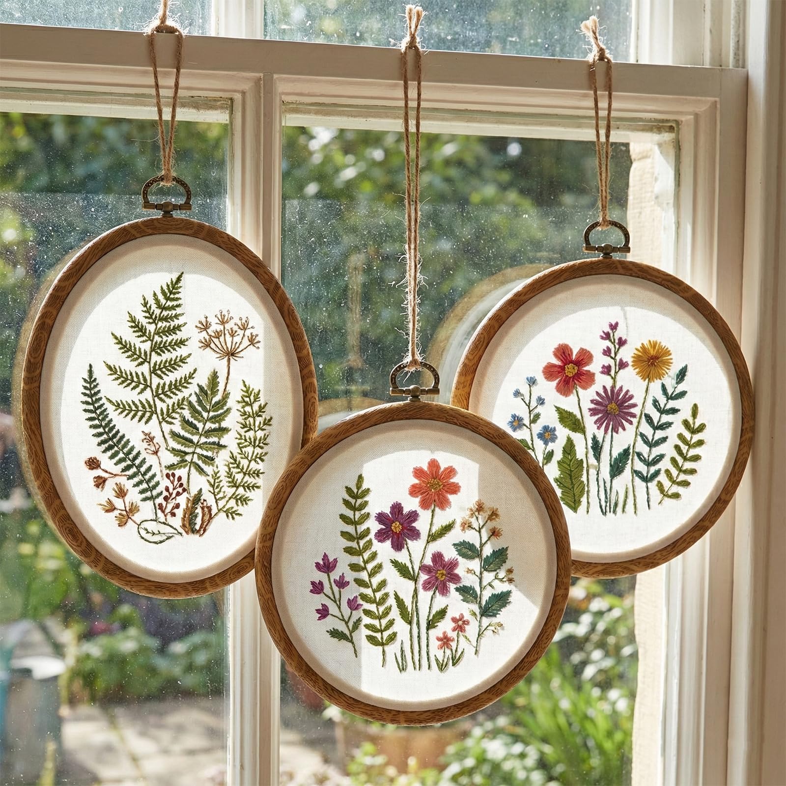 Flexi borduurring rond - 15 of 20 cm - Iris Borduurt Flexi borduurring rond - 15 of 20 cm - Iris Borduurt