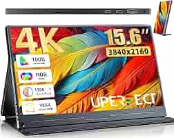 Amazon.co.jp: UPERFECT モバイルモニター 15.6インチ 4K 非光沢