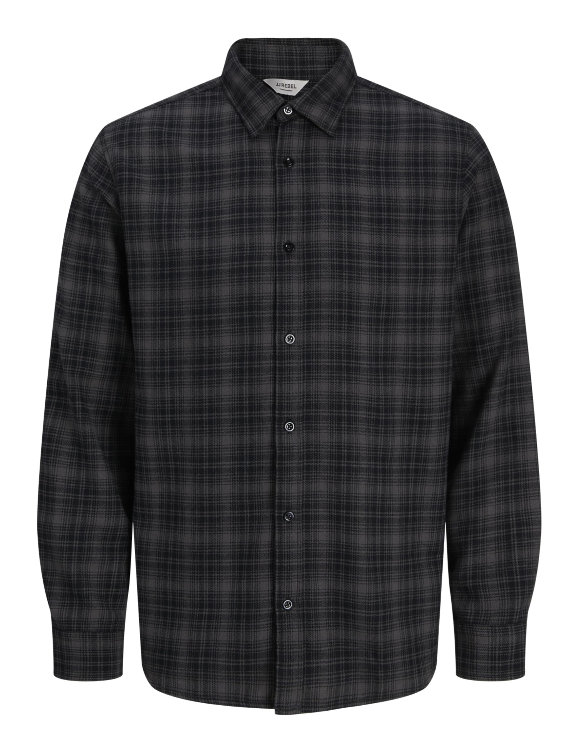 JJ rebel Jrebjett Shirt Ls, Black, M