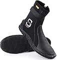 Neoprene Dive Boots Zippered Premium 3mm 5mm with Anti-Slip Sole for Water Sports Scuba Diving Snorkeling Rafting Kayaking Windsurfing
