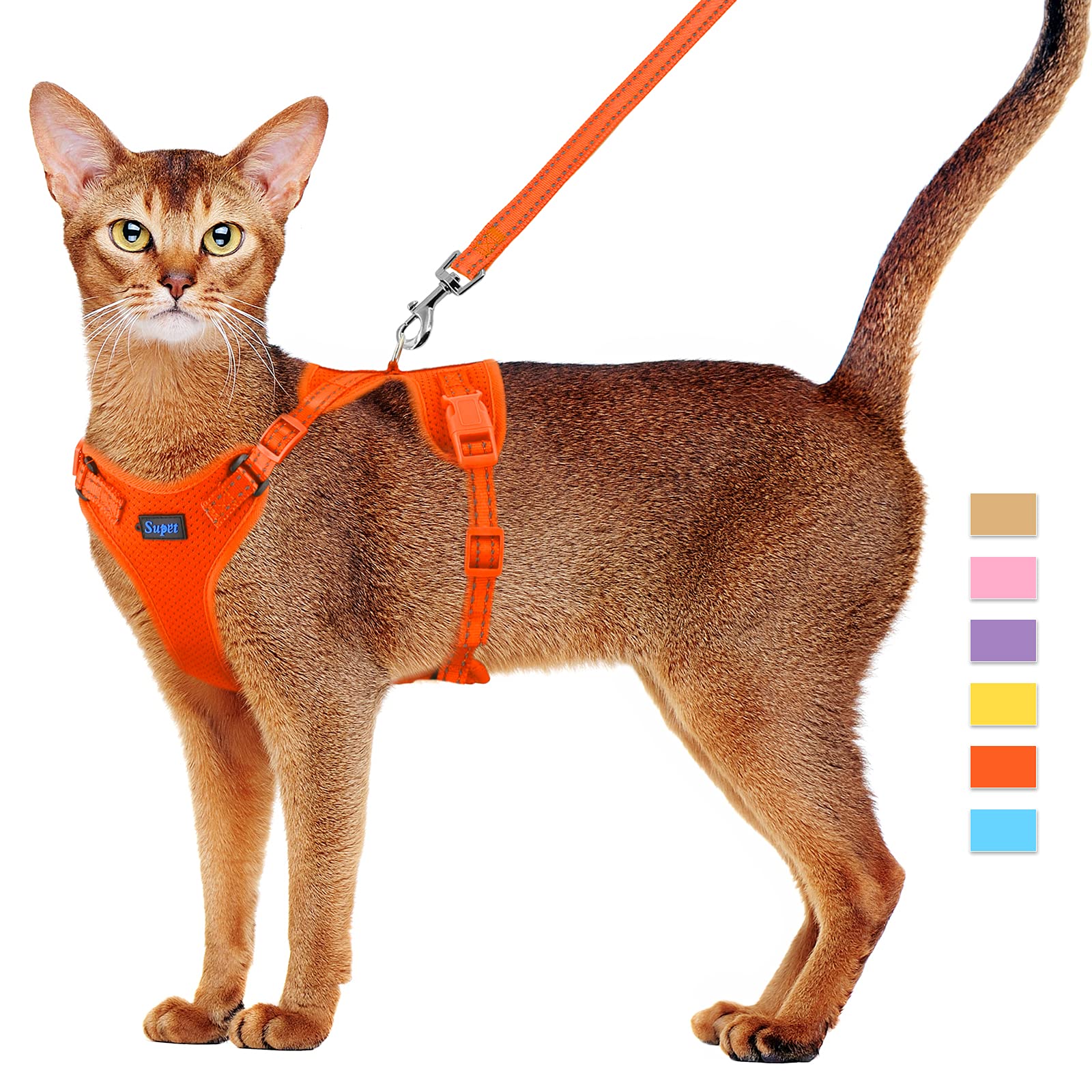 New Katzengeschirr It Leine Ausbruchsicher, Ankilo Katzenleine It Geschirr Für Katzen