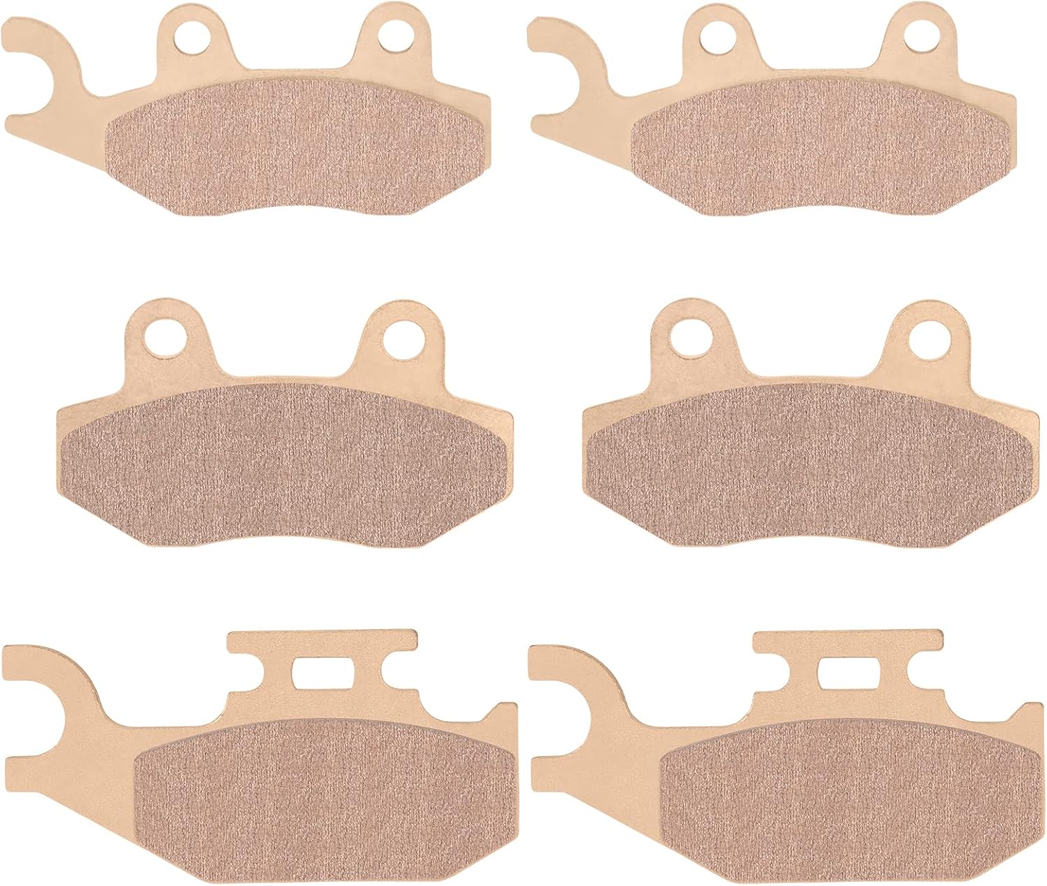 Yamaha Rhino 660 Rear Brake Disc Rotor W/Pad For Yamaha Rhino 450 YXR450 4X4 2006 - Foto 5