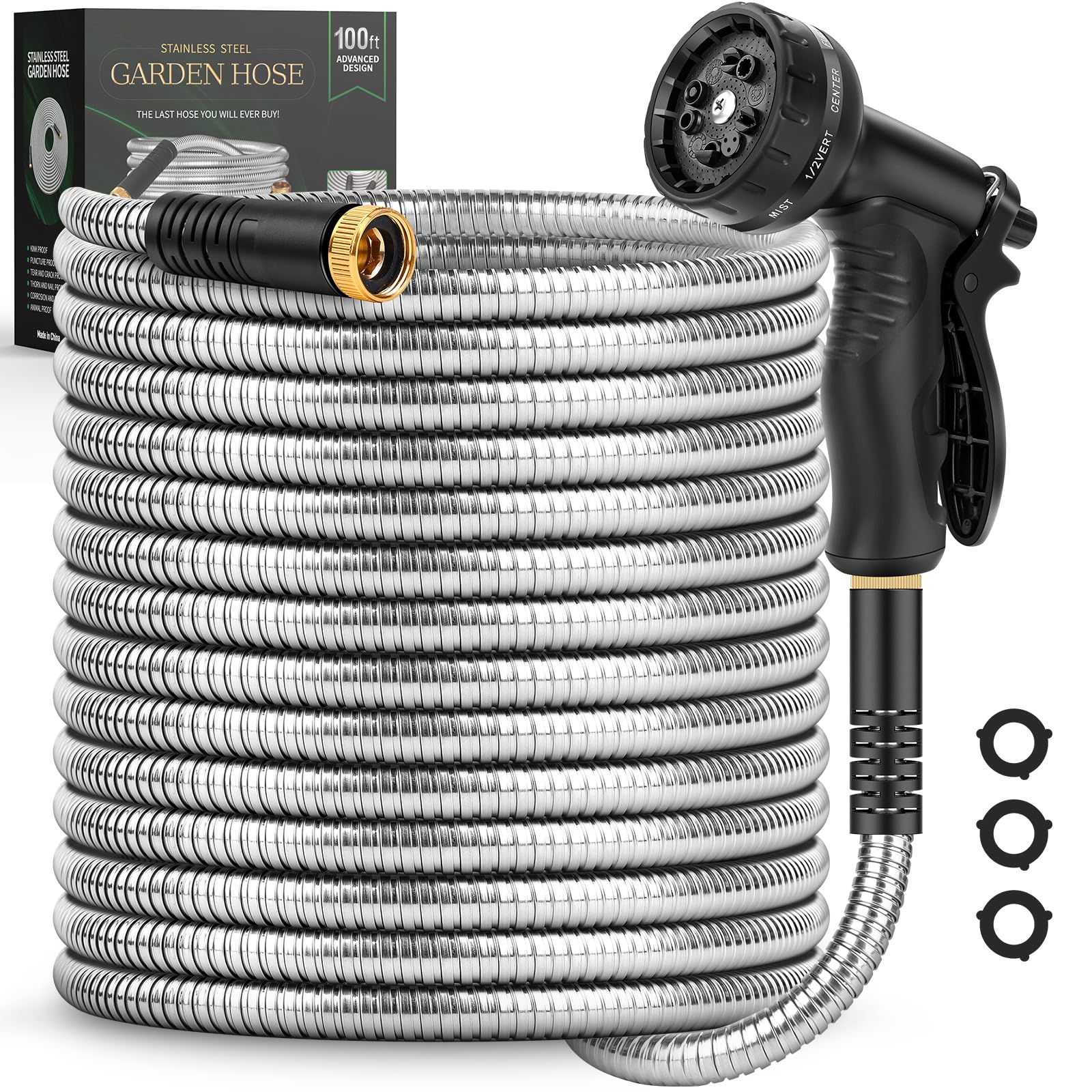 Itsonestep Garden Hose 100 FT