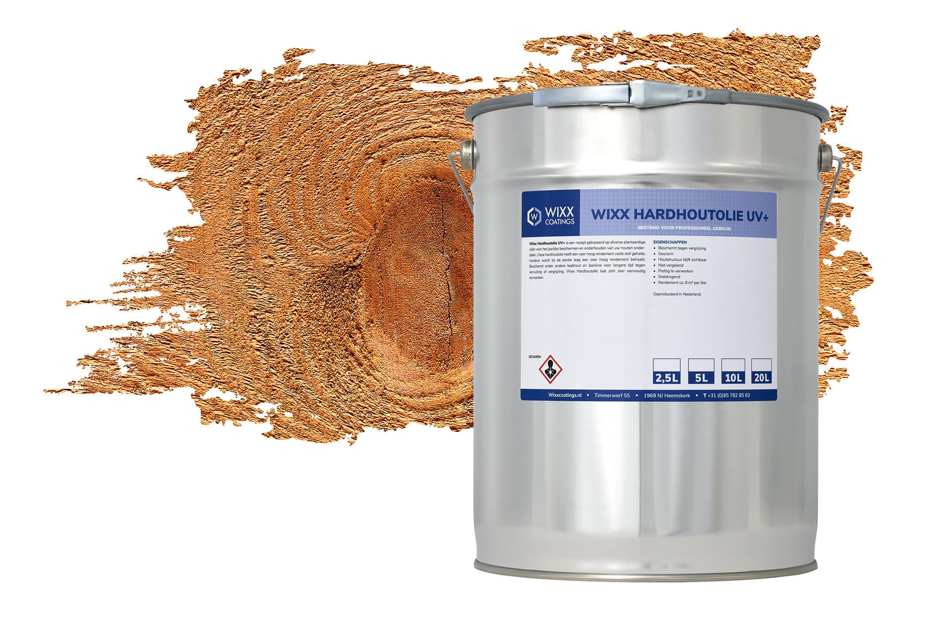 Wixx Hartholzöl UV+ - Bangkirai - 5L