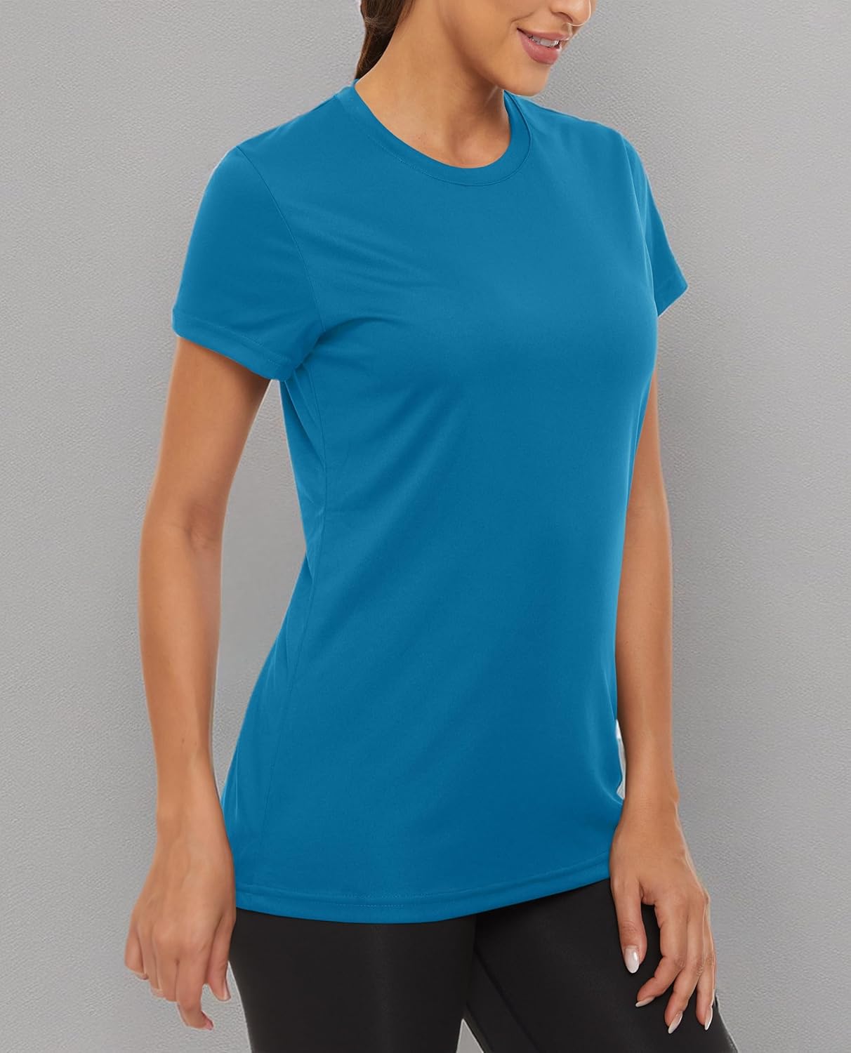 MAGCOMSEN Women's Short Sleeve T-Shirts UPF 50+ Sun Protection Quick Dry Athletic Running Workout Rash Guard Tops - Image 8