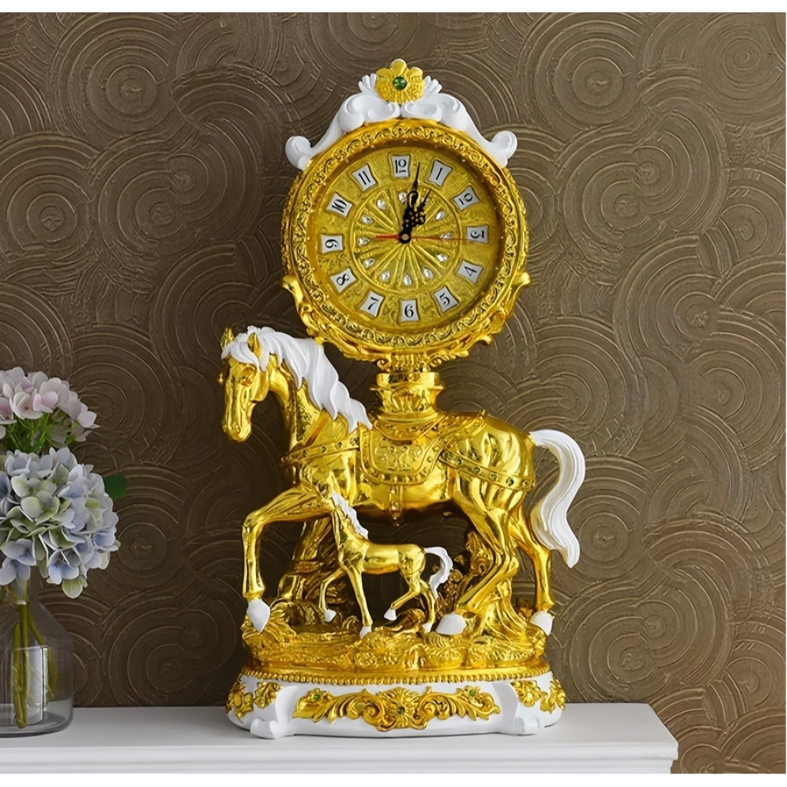 Decorativo Reloj de pie cuarzo silencioso decorativo para la oficina
