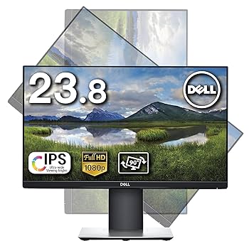 Amazon.co.jp: 【整備済み品】 Dell 23.8インチ 狭額縁液晶