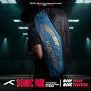 Hundred Polyester Sonic Pack Badminton Kitbag (Black/Teal Green) gallery image