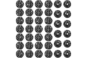 40 Pcs 20mm Rhinestone Disco Ball Beads Bulk