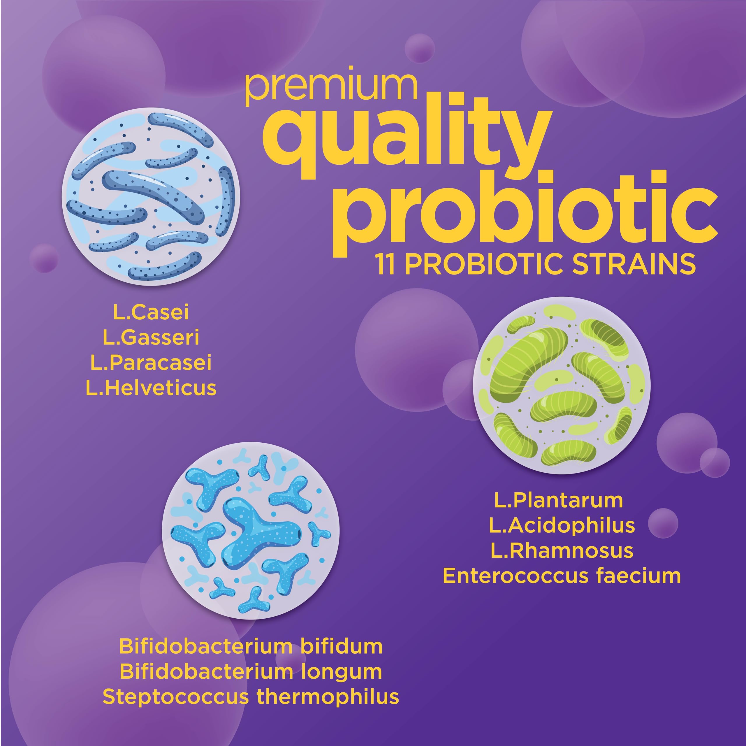 Sleep Probiotic for Men & Women, Slows Down Digestive Aging, Supports Sleep and Recovery, Promotes Healthy Gut, Vegan, Gluten Free & Soy Free, 3 Billion CFU, 30 Caplets — Amazon image 4