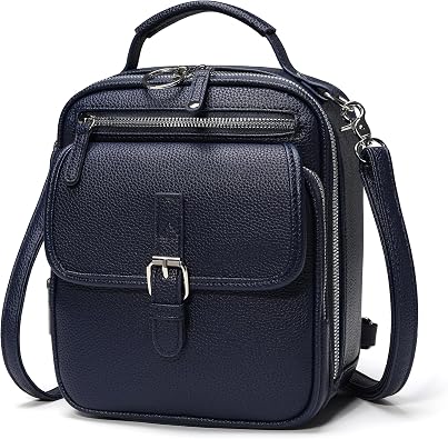 Small Crossbody Bags for Women Vegan Leather Messenger Purses, Vintage Wallet Anti Theft Shoulder Handbags with Card Slots