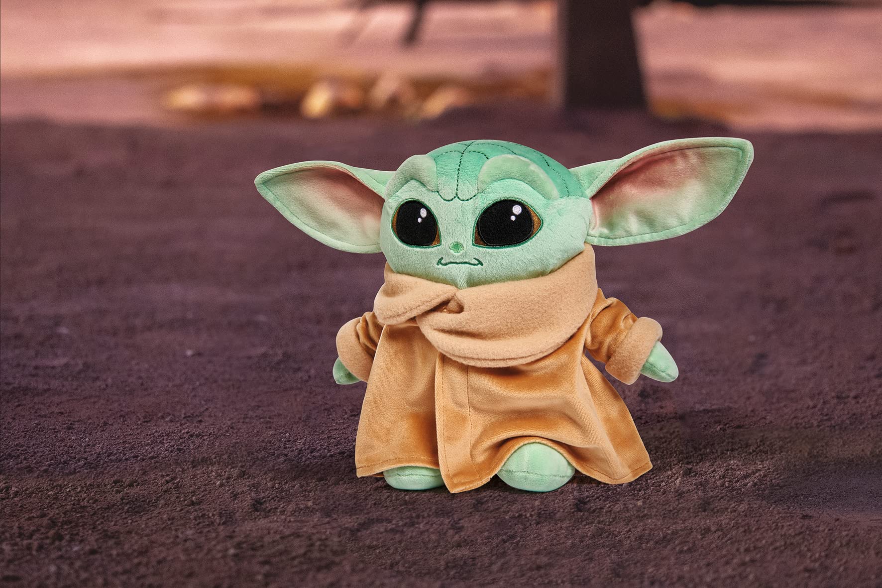 Simba 6315875795 - Disney Mandalorian, The Child Jumbo, 66cm, Baby Yoda, XXL Plüschfigur