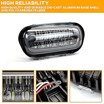 Amazon | VEISUTOR LEDヘッドライトキット ファットボブ2008