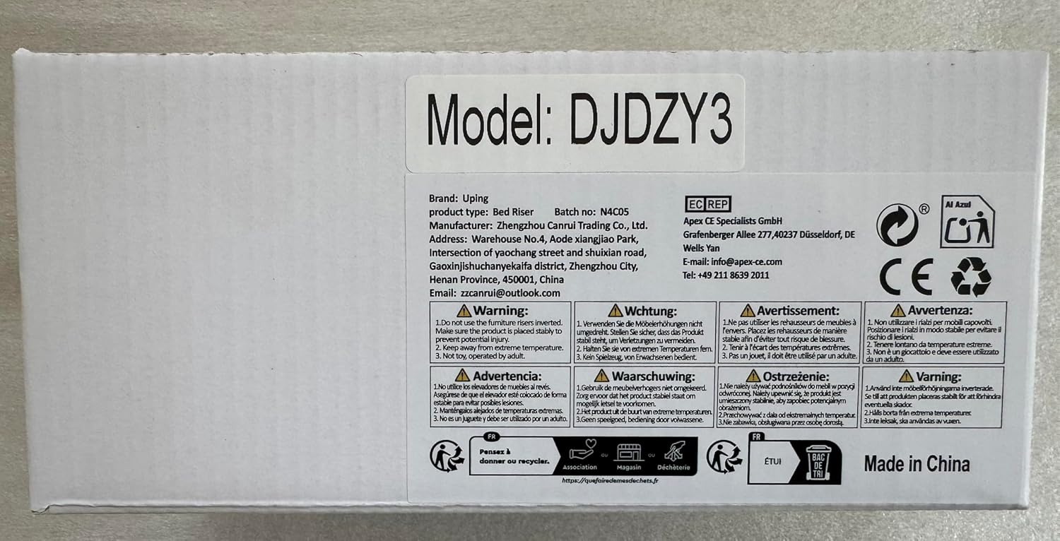 Raised Bed Risers for Furniture