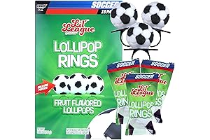 Lil' League Soccer Ball Lollipop Rings: Sweeten Up the Sports Spirit