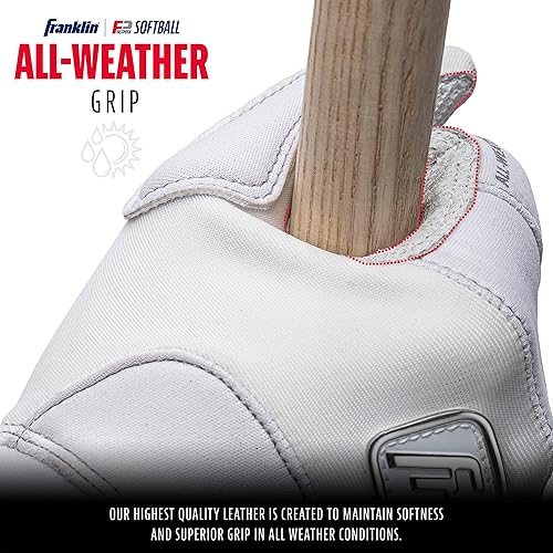 Miniatura 4 de Franklin - Guantes de bateo de softball profesionales para mujer CFX