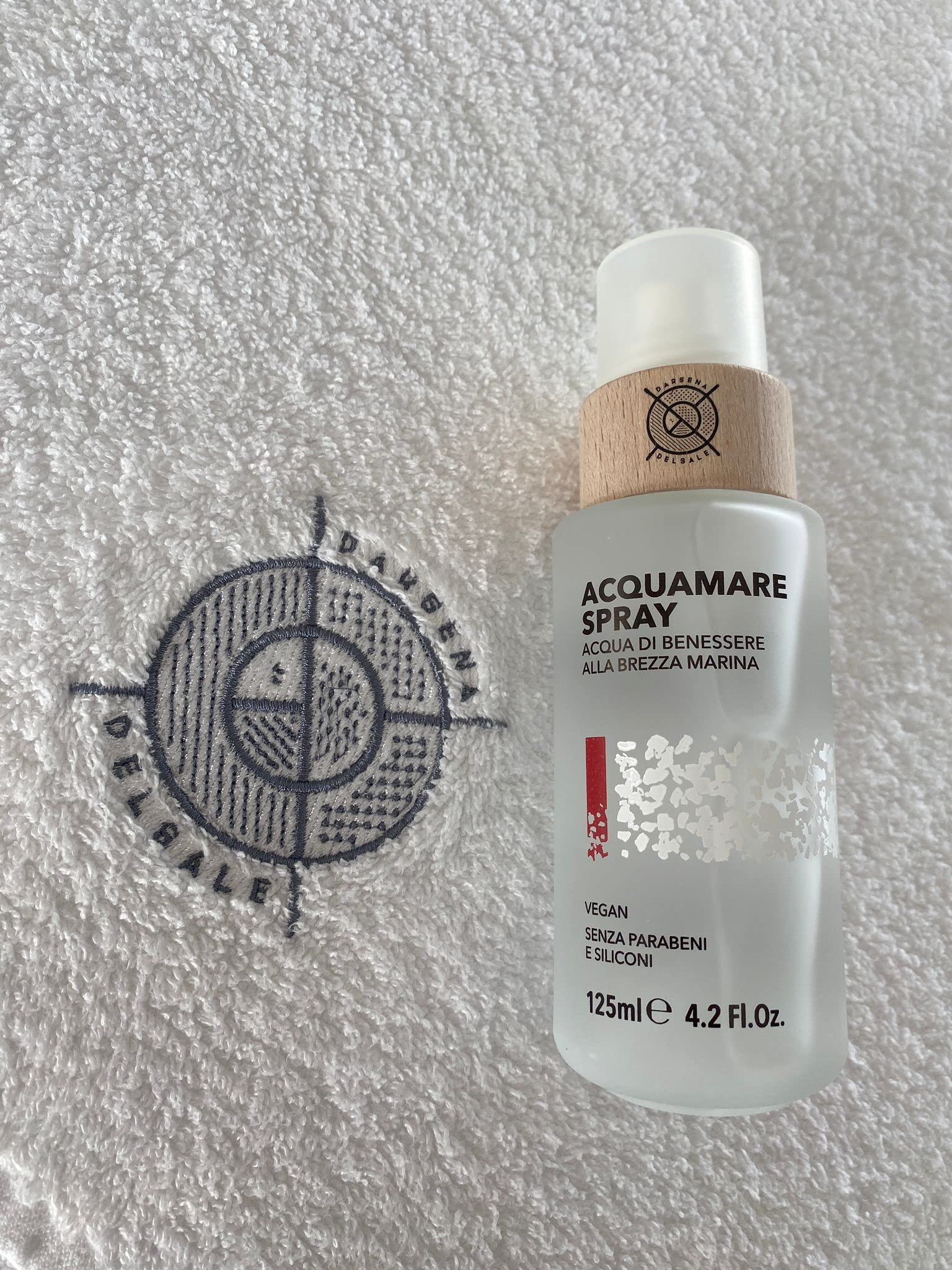 Acquamare spray, acqua di benessere alla brezza marina. 125 ml.