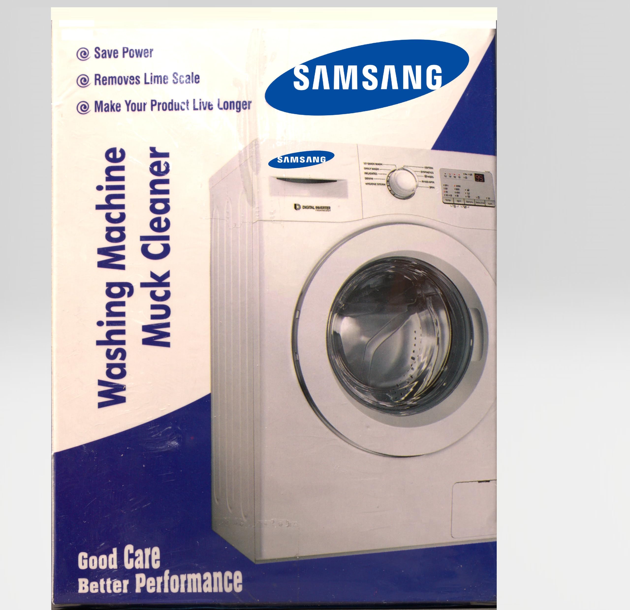 Washing Machine Descale Cleaning Original Powder Compatible For All Samsung-Front Load & Top Load Washers - 100 GM X 4pack, Effective Drum Cleaner & Descaling Solution" (B0DCSY6QT2) Amazon Price History, Amazon Price Tracker