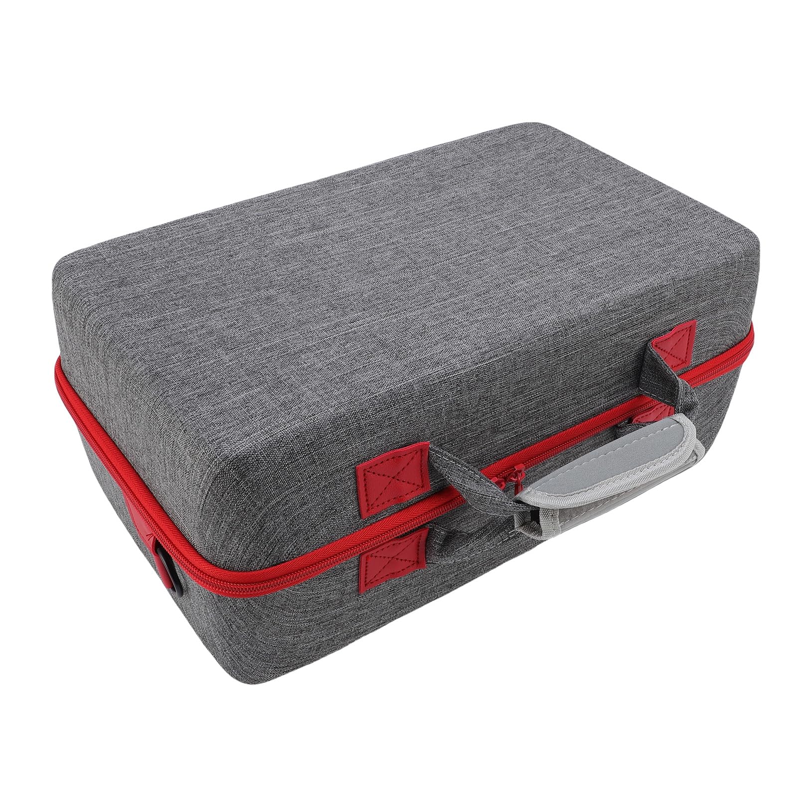Custodia Rigida per Console SLIM Custodia Rigida per Viaggi, Controller, Cuffie, Cavi USB, Nylon Impermeabile per Giocatori (GRAY)