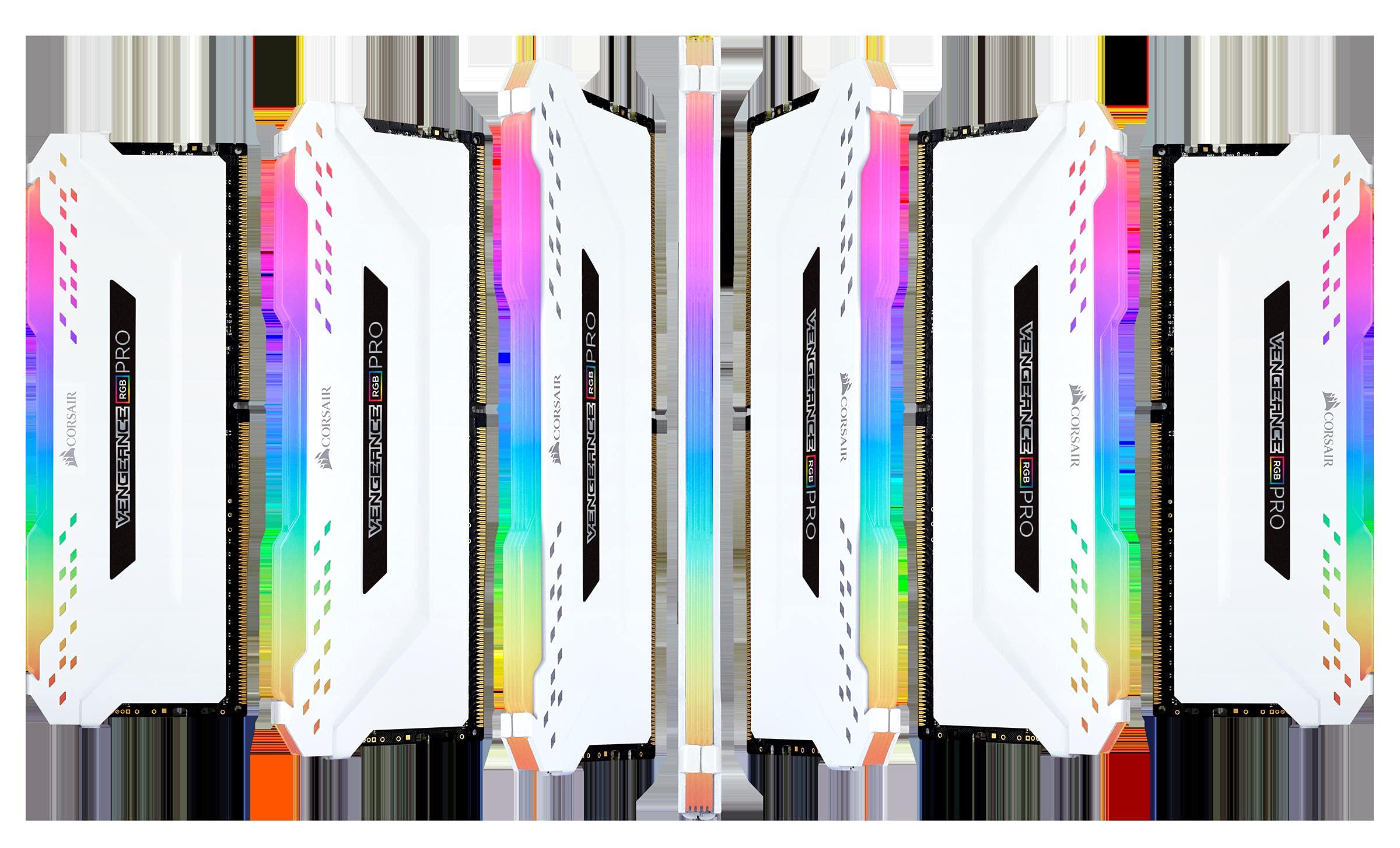 Corsair Módulo de Memoria de 16 GB con hasta 3200 MHz, Blanco, 2 x 8 GB