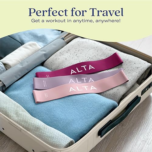 Miniatura 6 de ALTA Mini bandas de bucle para ejercicio, látex duradero de alta calidad, pequeñas bandas de resistencia para mujeres, mini bandas de resistencia