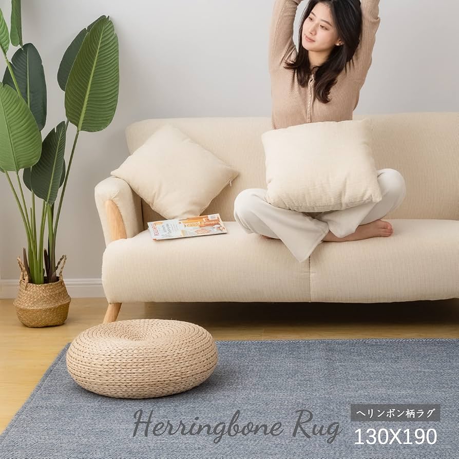 Amazon｜OIGAE ラグ カーペット 春 夏 130x190cm 1.5畳