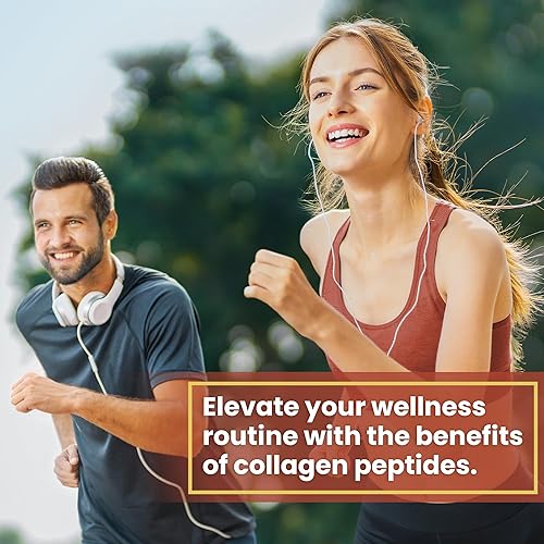 Vista 25 de Healthy Living Proteins - Polvo de péptidos multicolágeno hidrolizados tipo I, II, III, V y X, bovino alimentado con pasto, marino capturado