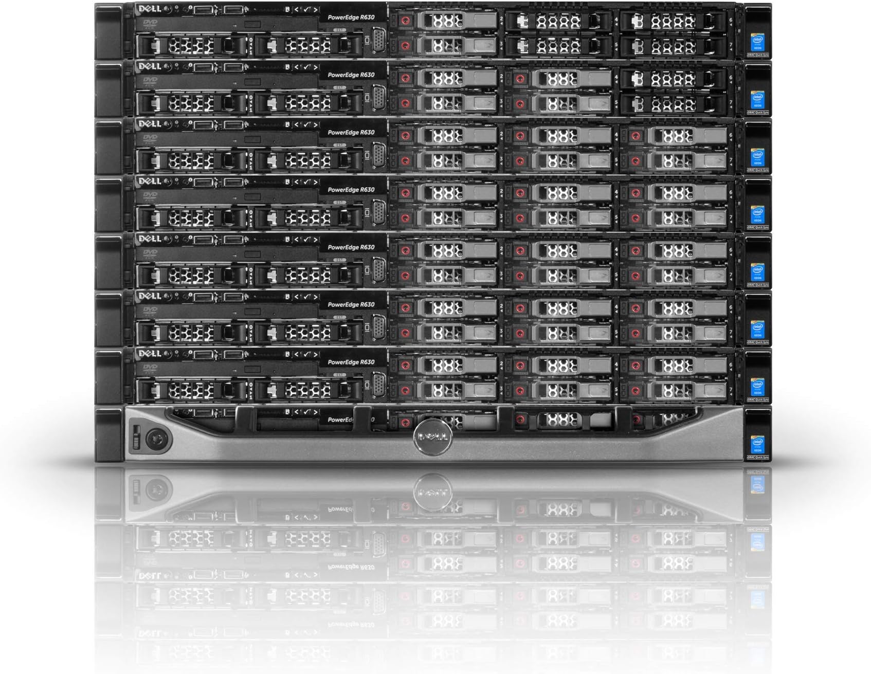 Dell PowerEdge R630 Server | 2X E5-2650V3 2.30GHz = 20 Cores | 64GB | H730 | 4X Trays (Renewed)