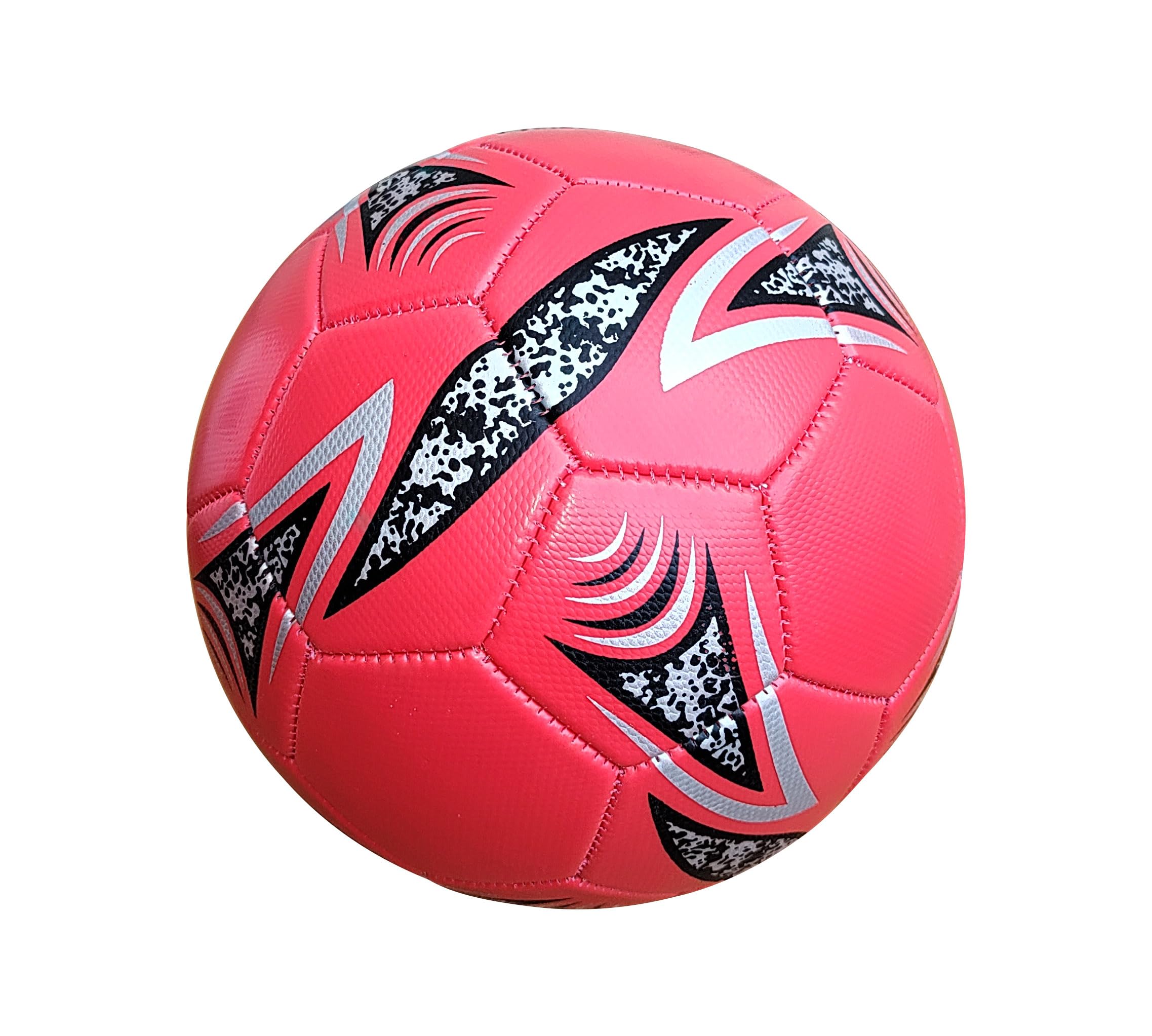 Football | Rubberized Moulded Training Ball Soccer Men/Women All Ages Suited The Fields |Practise (RED Football)-image-31