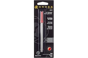 Cross Gel Rolling Ball Refill for Selectip Pens, Medium Point Tip -...