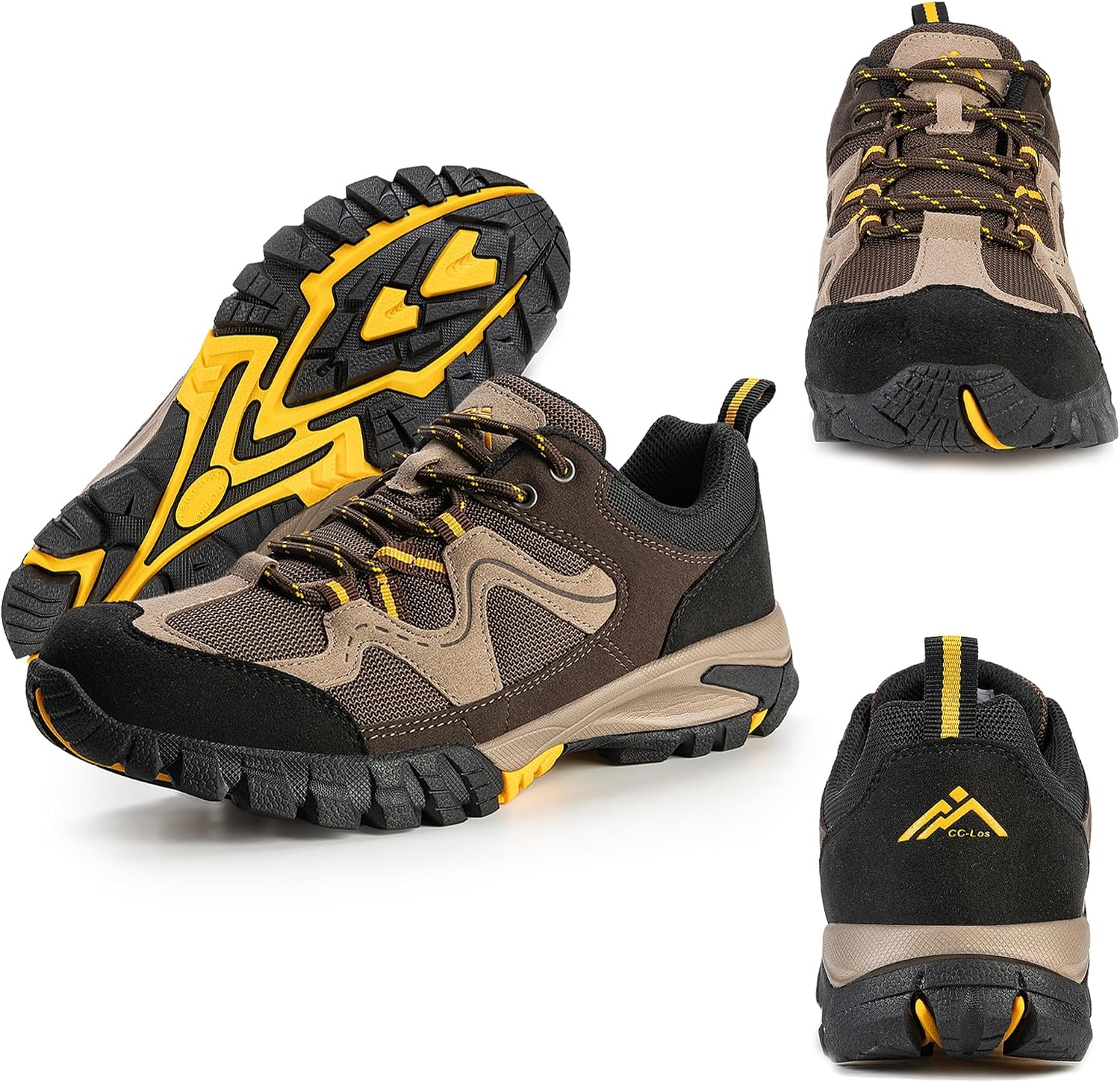 CC-Los Women's Lightweight Breathable Hiking Shoes Non-Slip Outdoor Walking image 4