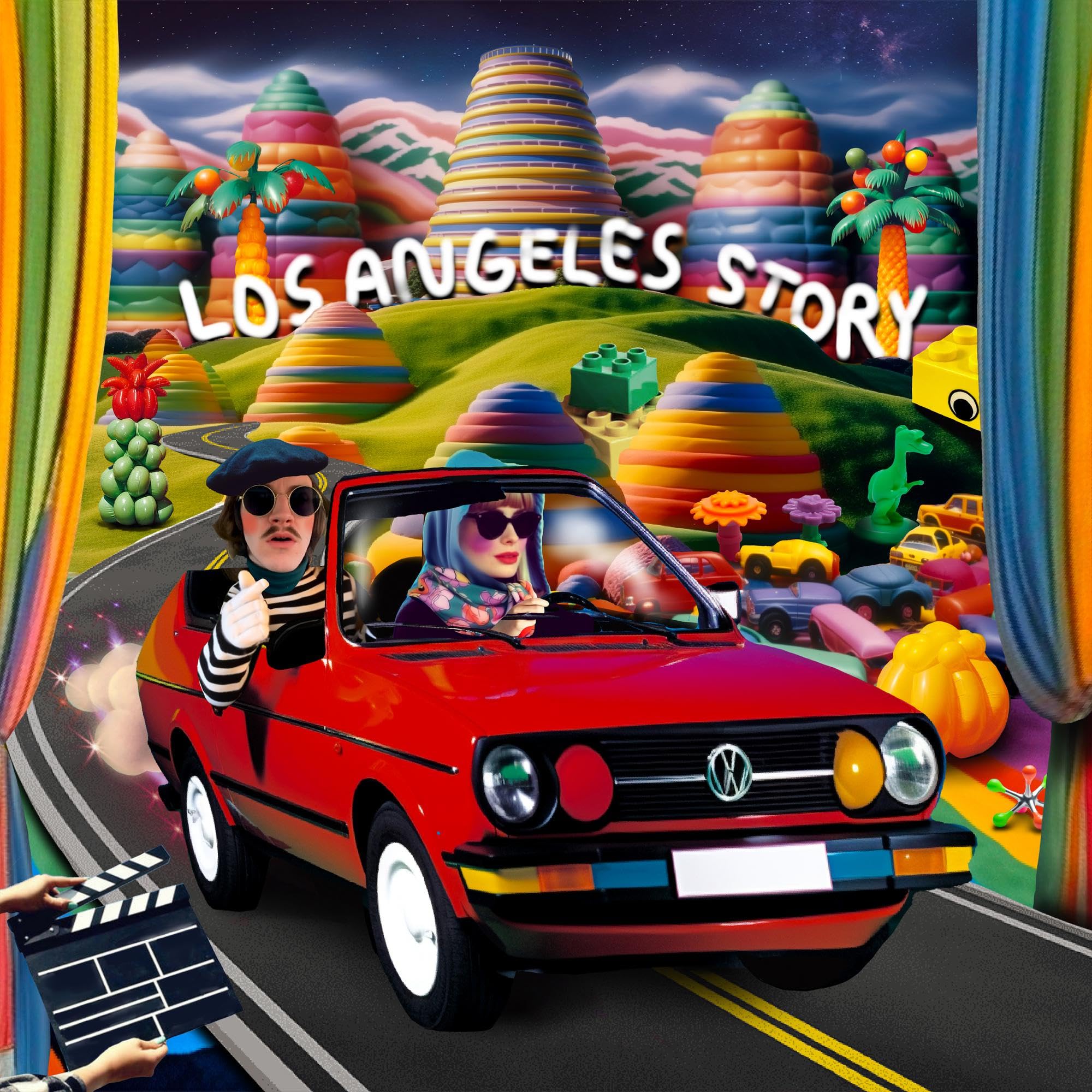 Los Angeles Story (Clear/Red/Black Swirl Vinyl)