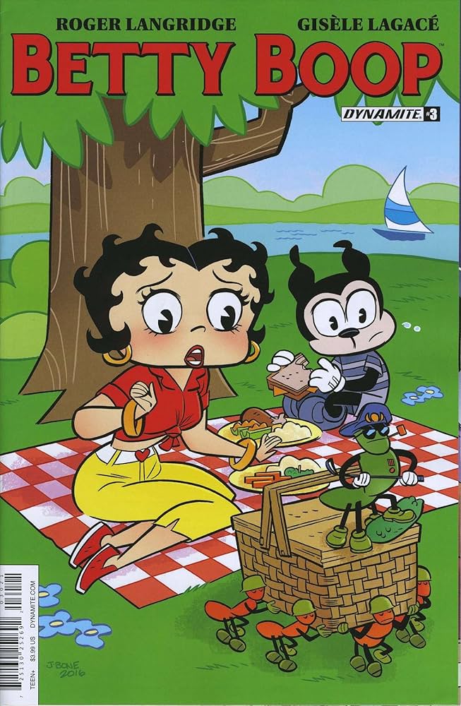 Amazon.com: Betty Boop (Dynamite) #3B VF/NM ; Dynamite comic