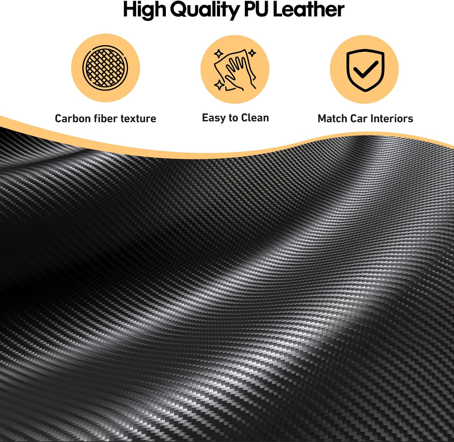 Car Seat Organizer,Premium PU Leather Backseat Car Organizer Keep Tidy,Car Storage with 11 Storage Compartments and 2 Large Size Cup Holders,Passenger Seat Organizer for kids (Carbon fiber texture)