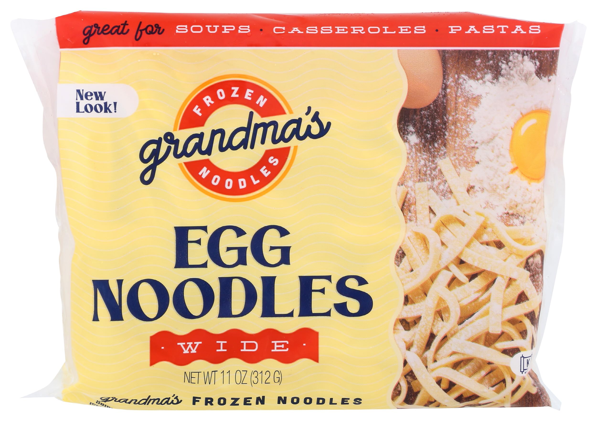 Grandma's Frozen Noodles Egg Noodles, 11 OZ