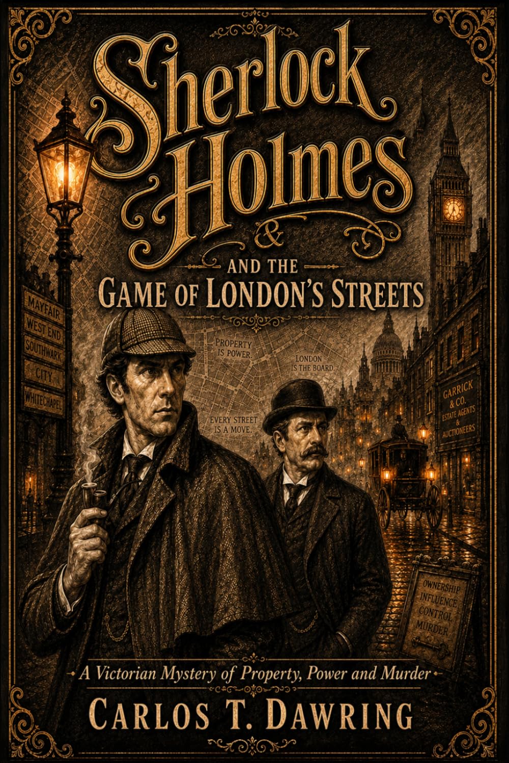 Sherlock Holmes and the Game of London’s Streets: A Victorian Mystery of Property, Power and Murder (The Carlos T Dawring Victorian Murder Mysteries)
