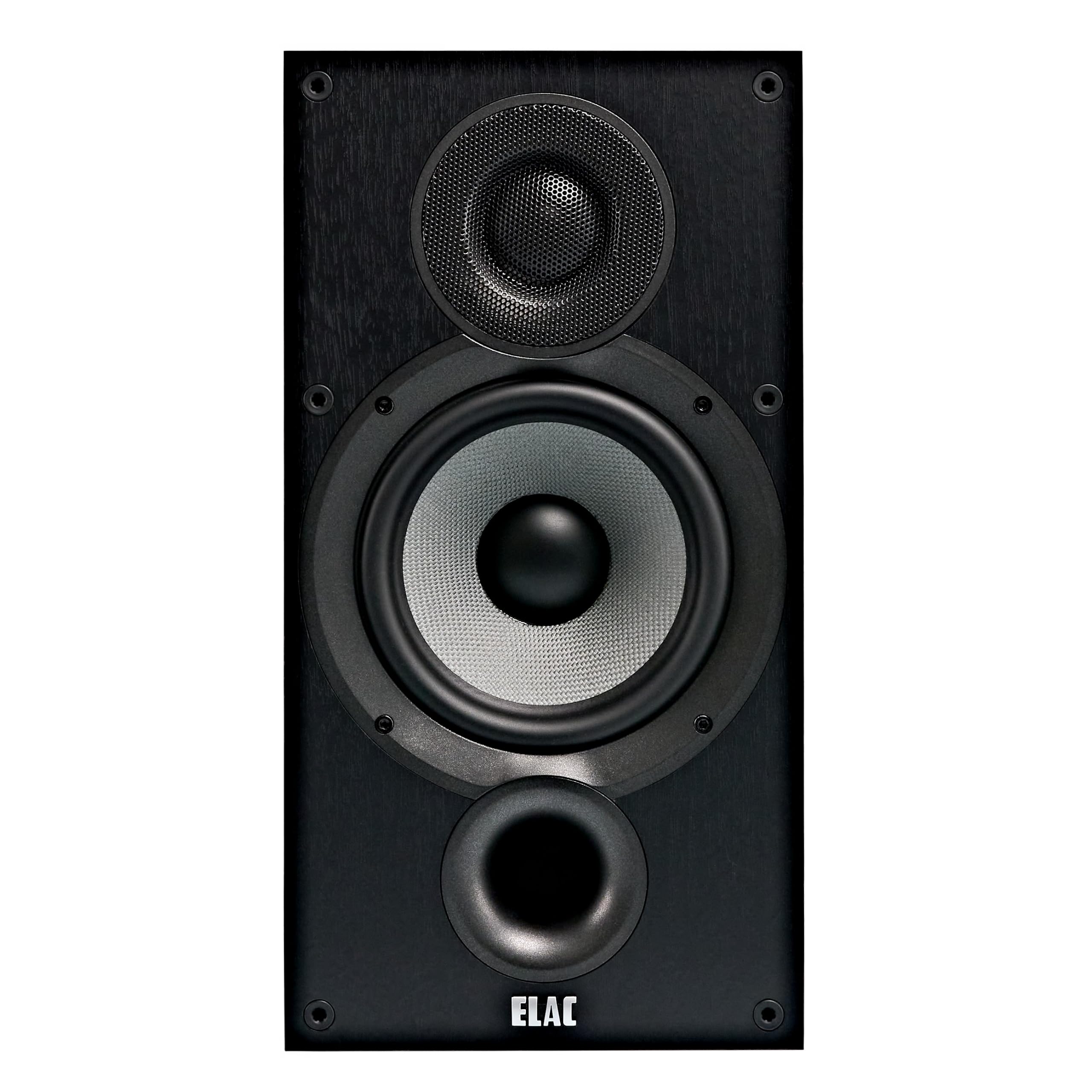 Amazon.com: ELAC Debut 2.0 B6.2 Bookshelf Speakers, Black (Pair