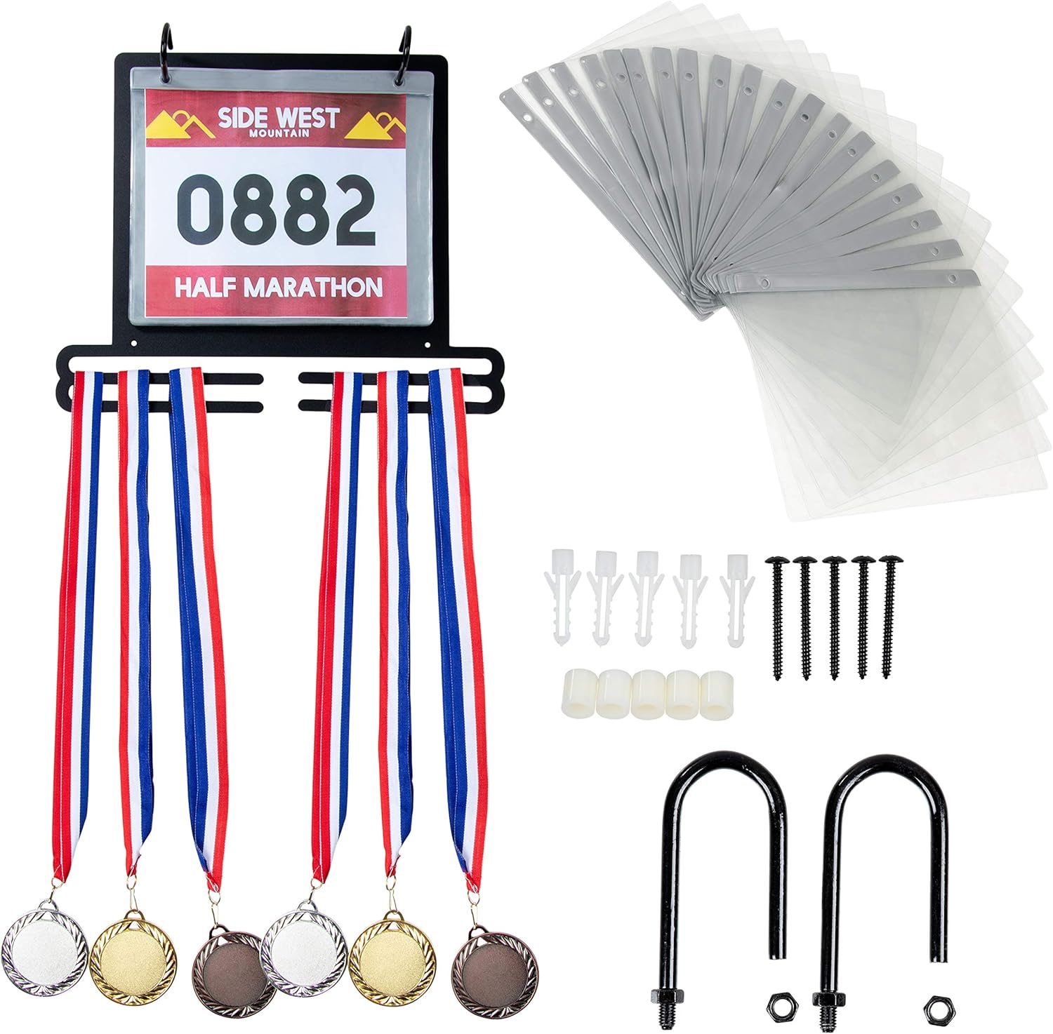 Juvale Marathon Medal Display Hanger Sports Medal